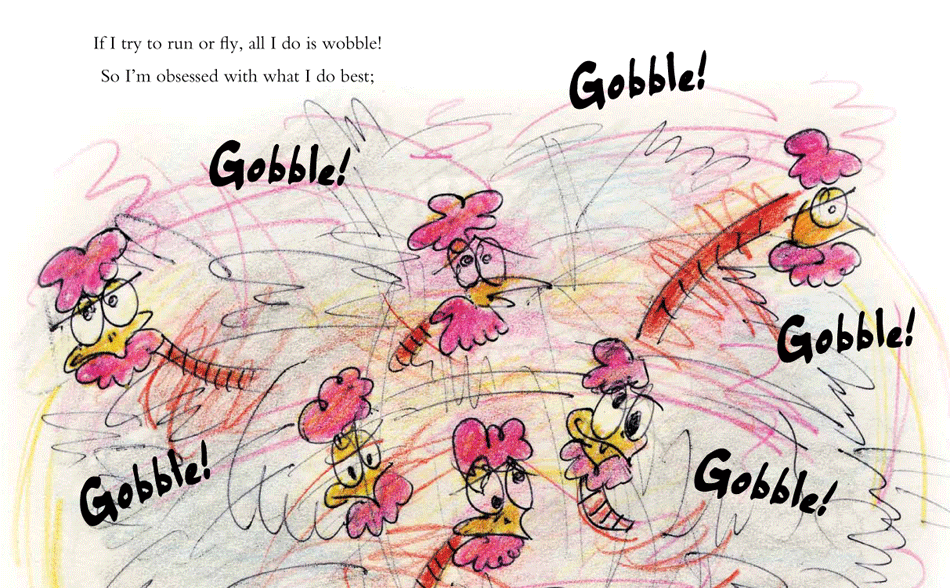 Gobble! Gobble! Gobble! - spread 3